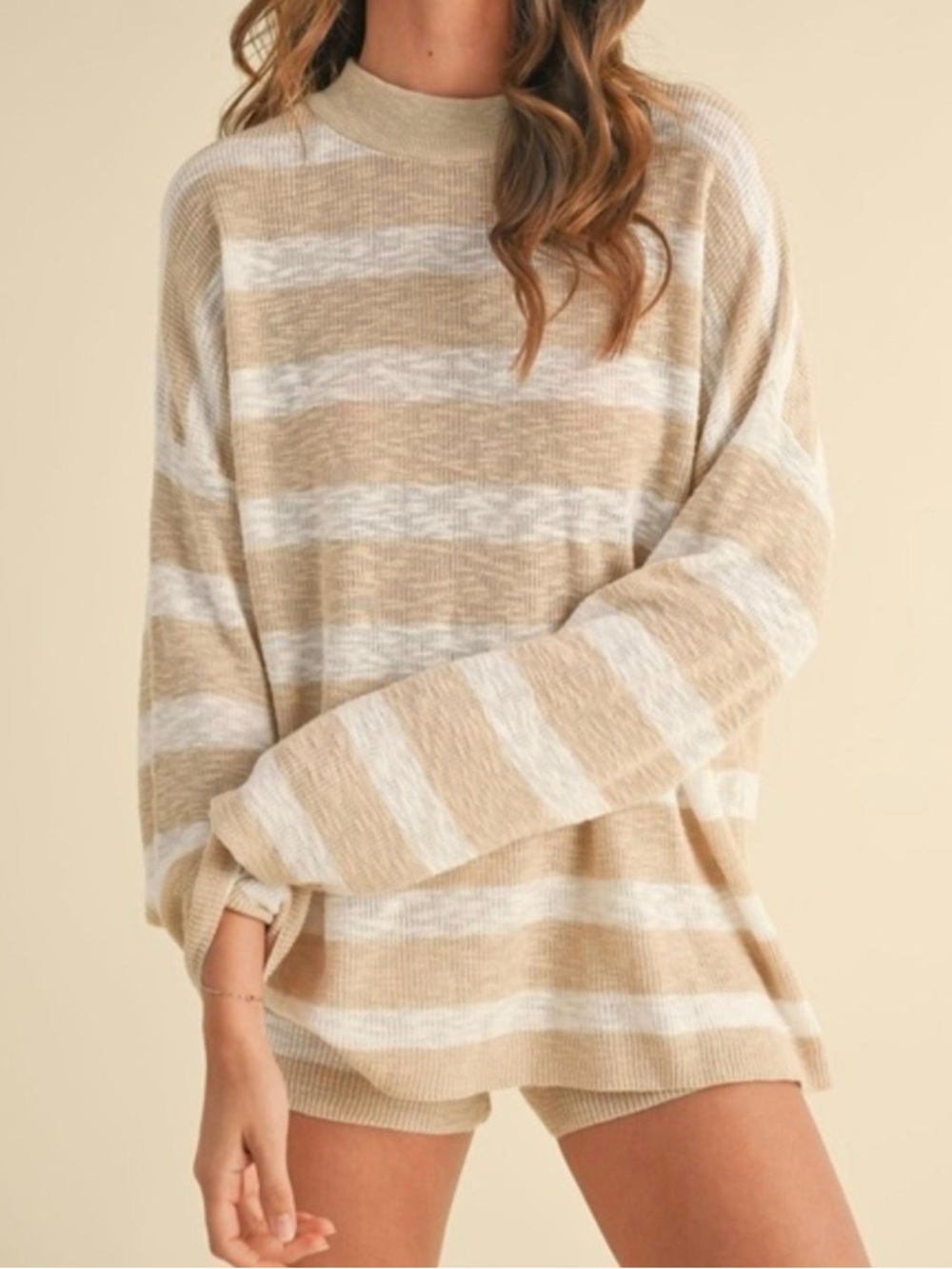 Free People Malibu Surf Set Beige/White